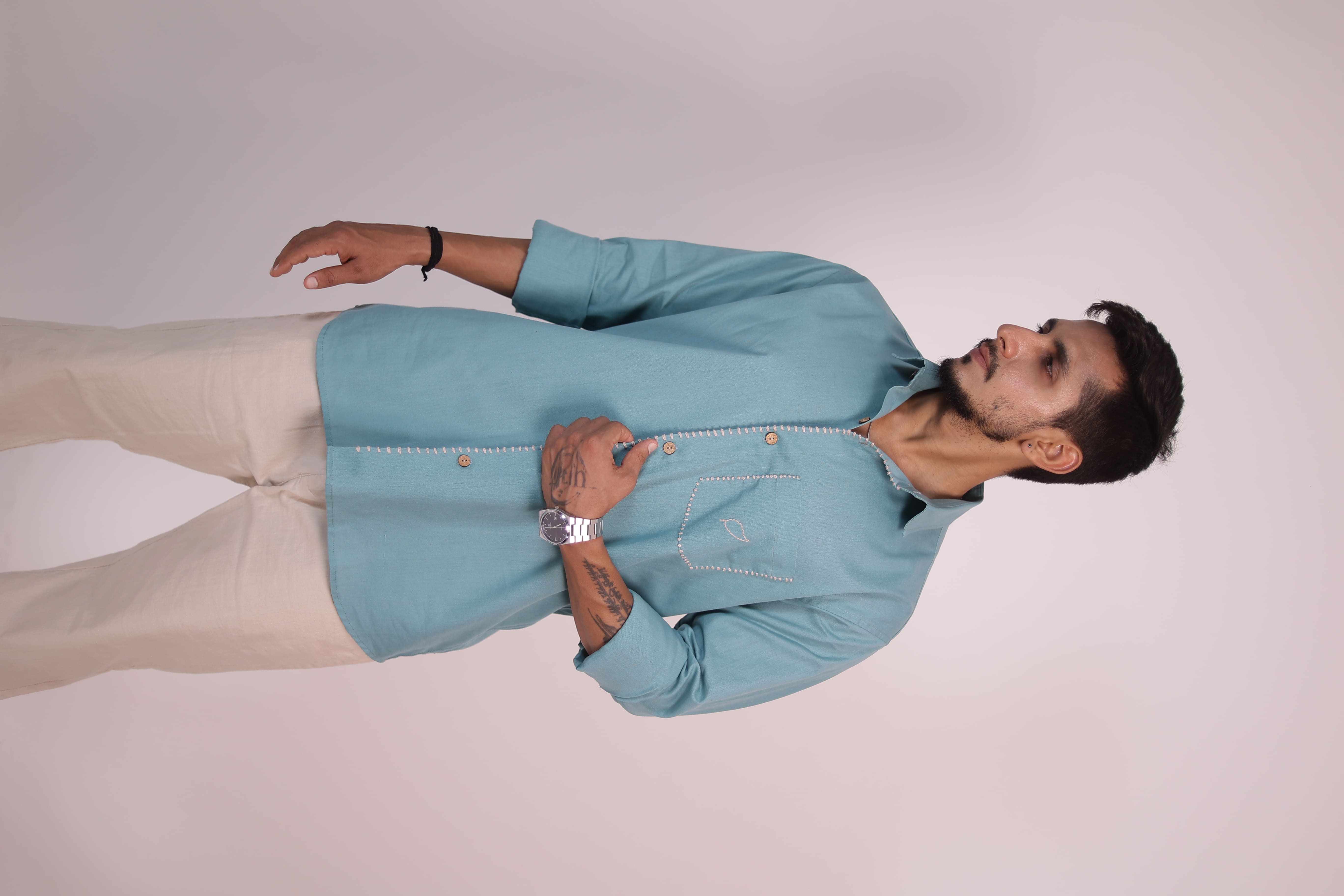 Sea Shore Leaf Shirt view 6