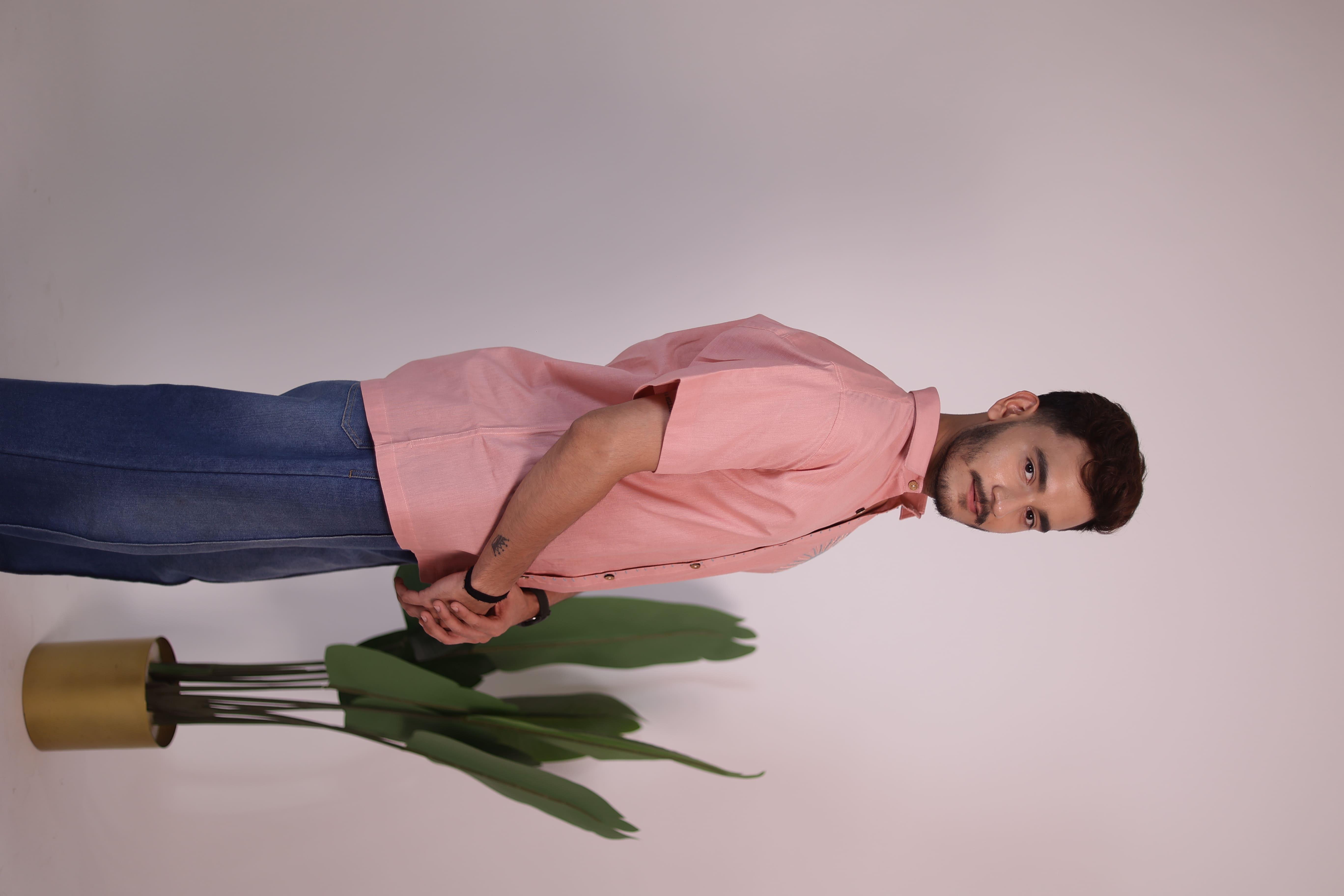 The Solstice Hand Embroidered Artisan Shirt view 5